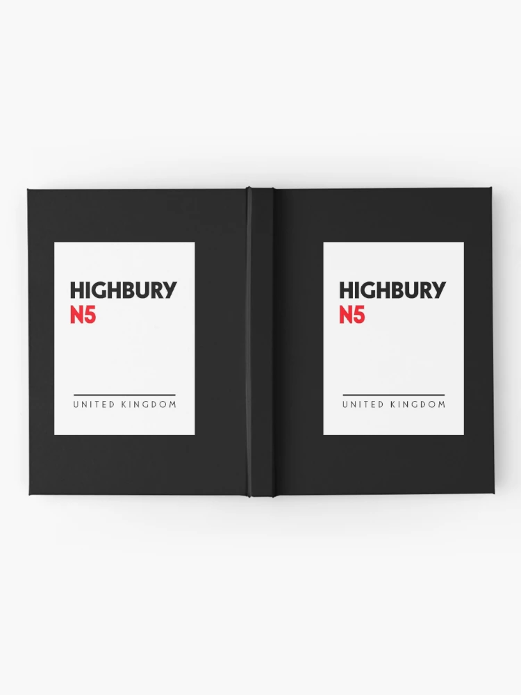 Thumbnail 2 of 3, Journal, Highbury N5 Postal Code designed and sold by Rajadrone.
