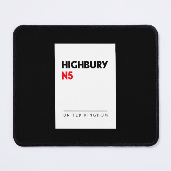 Item preview, Highbury N5 Postal Code designed and sold by Rajadrone.