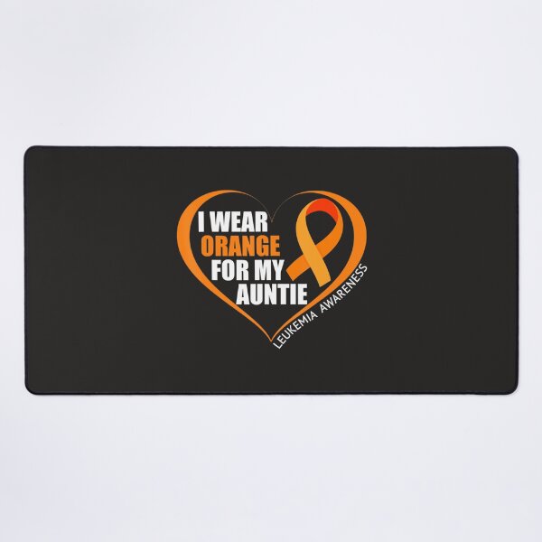 Item preview, I Wear Orange For My Auntie Leukemia Awareness  designed and sold by Miriam Brayan.