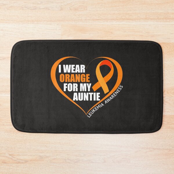 Item preview, I Wear Orange For My Auntie Leukemia Awareness  designed and sold by Miriam Brayan.