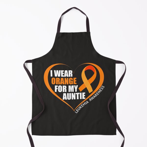 Item preview, I Wear Orange For My Auntie Leukemia Awareness designed and sold by Miriam Brayan.