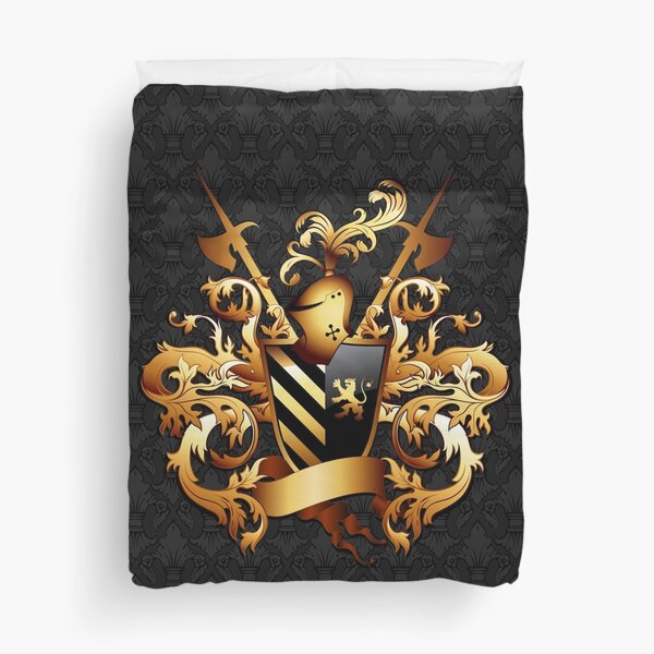 Medieval Coat of Arms Duvet Cover