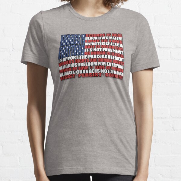 Item preview, Political Protest American Flag designed and sold by Bethcentral Designs.