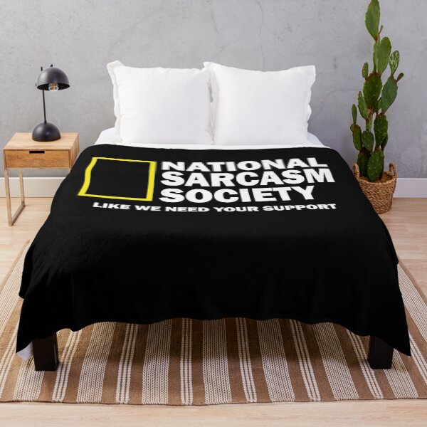 Item preview, National Sarcasm Society Essential T-Shirt designed and sold by ledaelyse827.