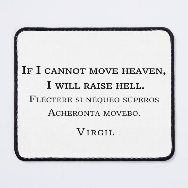 Item preview, Virgil  Heaven & Hell Quote Typography designed and sold by V0IDRACE.