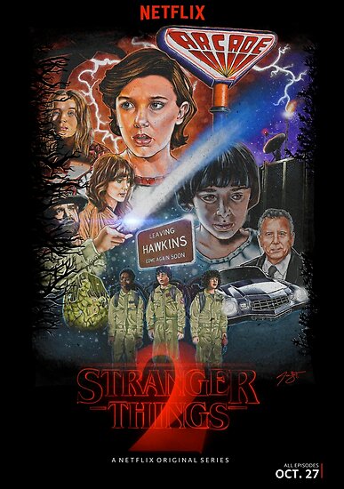 "Stranger Things Season Two Fan Poster" Posters by Jentiz 