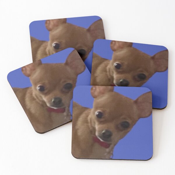 Item preview, Cute Chihuahua on Blue Background designed and sold by Hvll1116.