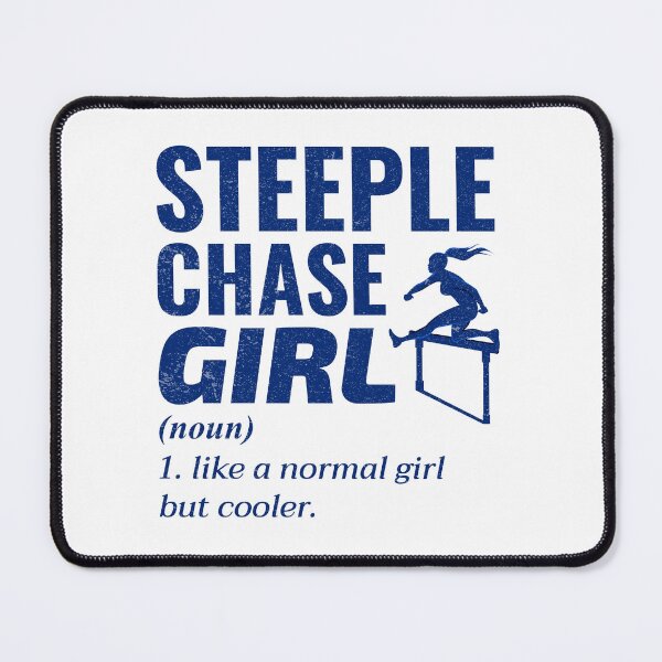 Item preview, Steeplechase Race Steeplechaser Track and Field designed and sold by CuteDesigns1.