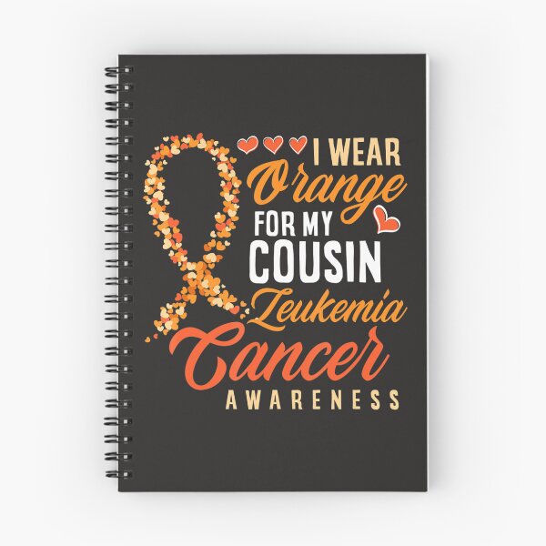 Item preview, I Wear Orange For My Cousin Leukemia Cancer Awareness  designed and sold by Miriam Brayan.