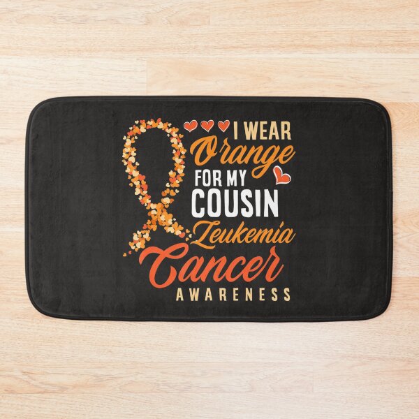 Item preview, I Wear Orange For My Cousin Leukemia Cancer Awareness  designed and sold by Miriam Brayan.