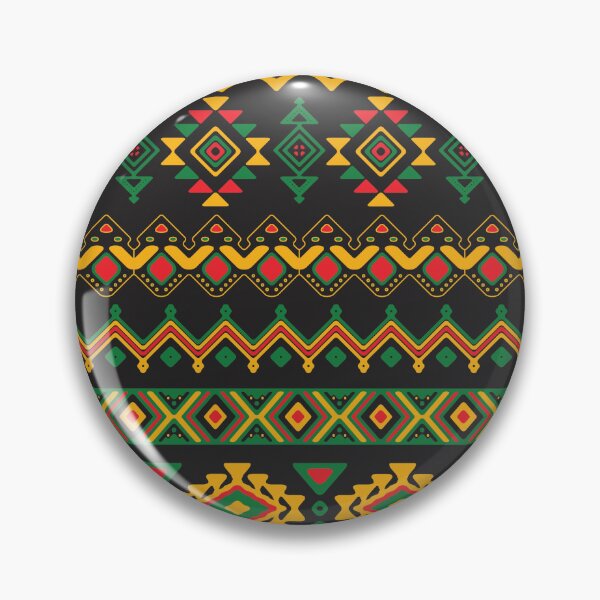 Item preview, African Pattern Design |Red Black Green | zig zag design |  designed and sold by Designs By Carol Denise.
