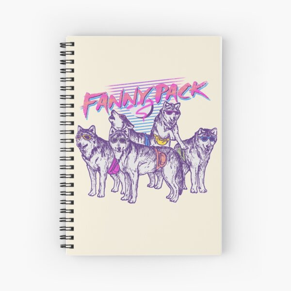 Fanny Pack Spiral Notebook