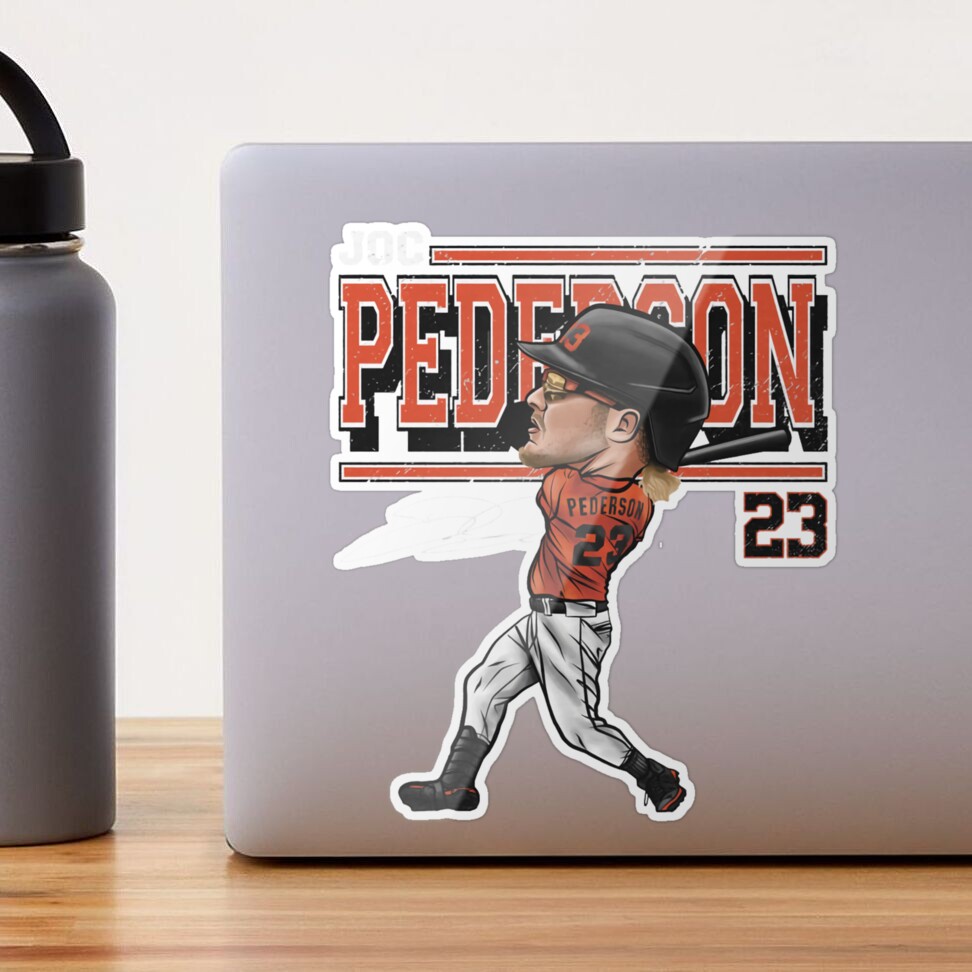 Joc Pederson Cartoon Sticker for Sale by wright46l