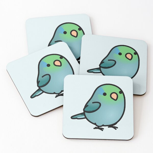 Item preview, Chubby Turquoise Parrotlet designed and sold by birdhism.