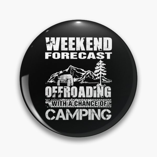 Item preview, Offroading with a chance of camping Classic T-Shirt designed and sold by annmaanie726.
