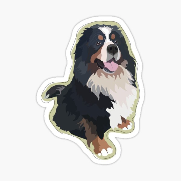 BERNESE MOUNTAIN DOG Sticker