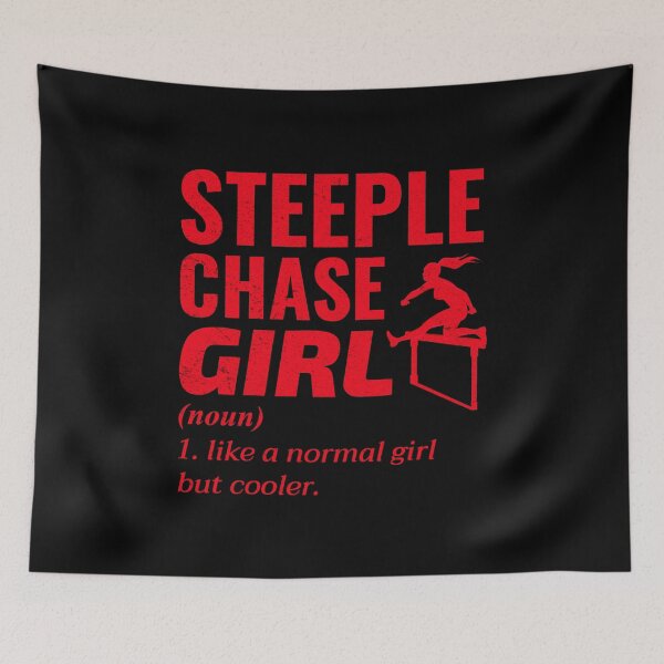 Item preview, Steeplechase Race Steeplechaser Track and Field designed and sold by CuteDesigns1.