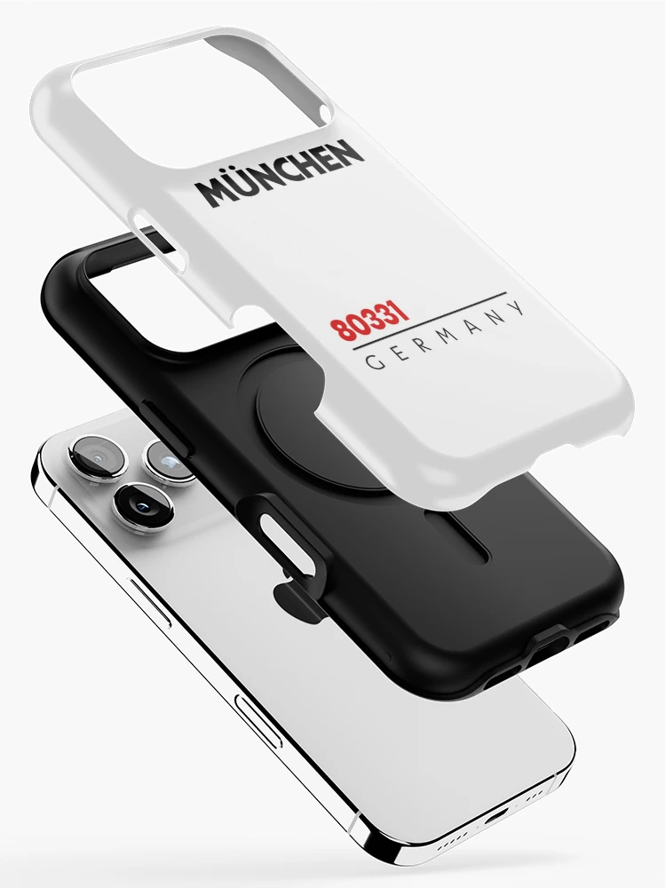 Thumbnail 2 of 4, iPhone Case, Munchen 80331 Postal Code designed and sold by Rajadrone.