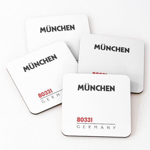 Item preview, Munchen 80331 Postal Code designed and sold by Rajadrone.