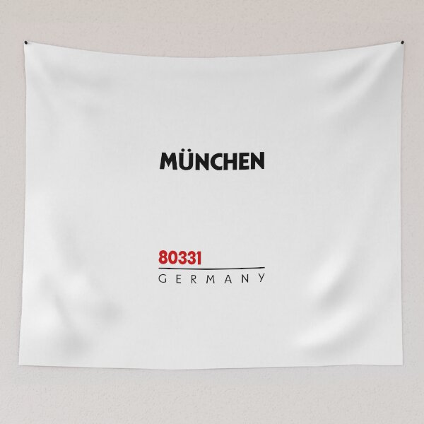 Item preview, Munchen 80331 Postal Code designed and sold by Rajadrone.