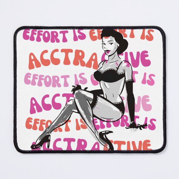Item preview, Effort is attractive | sexy is attractive | groovy attractive | retro effort | retro attractive | sexy vibes | sexy retro | effort vibes | vintage groovy vibes designed and sold by Henk GoGo T-Shirts ⭐️⭐️⭐️⭐️⭐️.