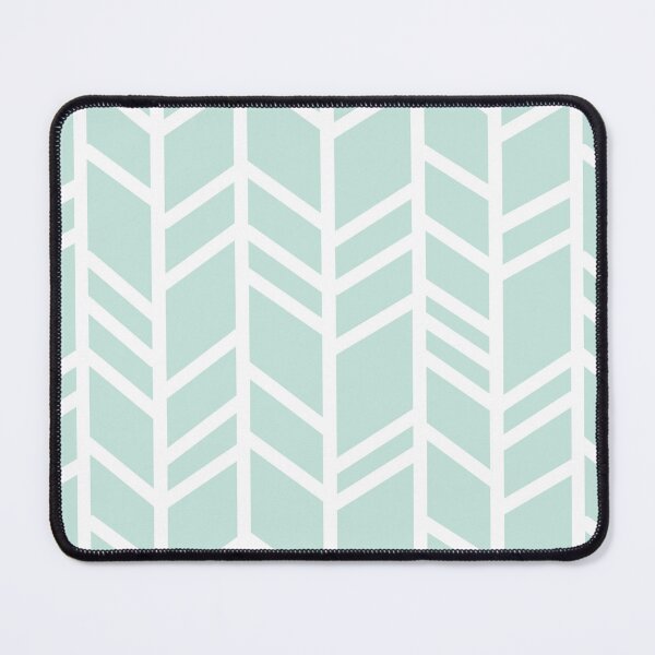 Item preview, Modern Mint Herringbone Chevron designed and sold by SugarPineDesign.