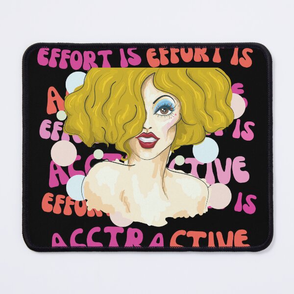 Item preview, Effort is attractive | sexy is attractive | groovy attractive | retro effort | retro attractive | sexy vibes | sexy retro | effort vibes | vintage groovy vibes designed and sold by Henk GoGo T-Shirts ⭐️⭐️⭐️⭐️⭐️.