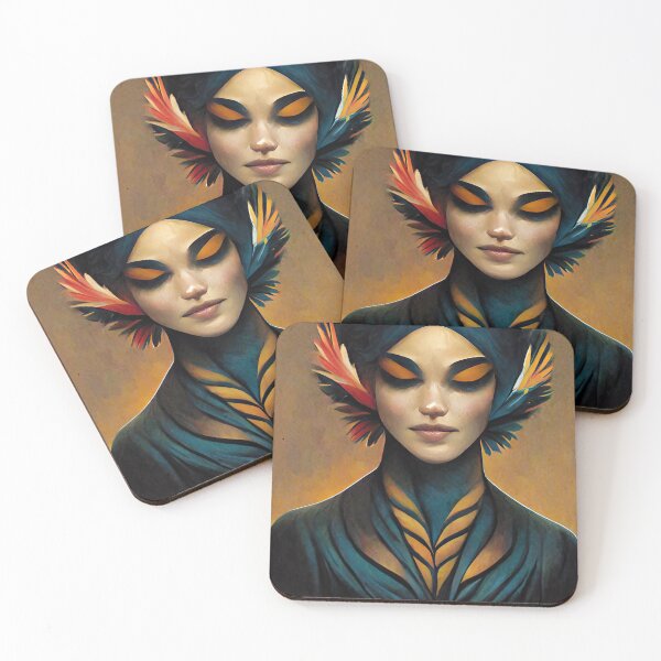 Item preview, Elegant Bird Woman designed and sold by CasualCommander.