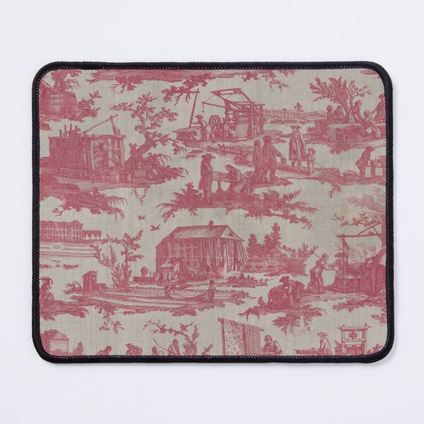 Item preview, Toile de Jouy 18th Century French Print: The Works of the Manufacture a Pastoral Scene of how Vintage Fabrics were Made designed and sold by Zandria Kajewski.