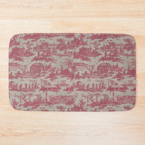 Item preview, Toile de Jouy 18th Century French Print: The Works of the Manufacture a Pastoral Scene of how Vintage Fabrics were Made designed and sold by Zandria Kajewski.