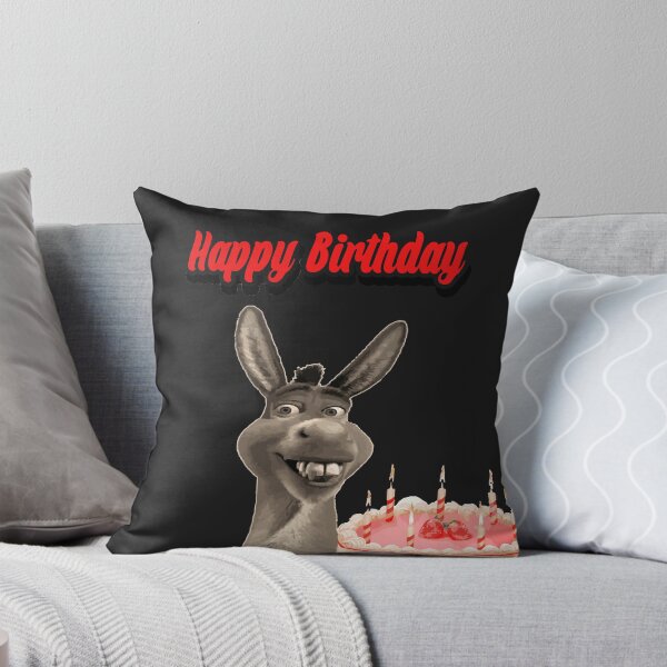 Item preview, Happy birthday , funny donkey  designed and sold by ghostart32.