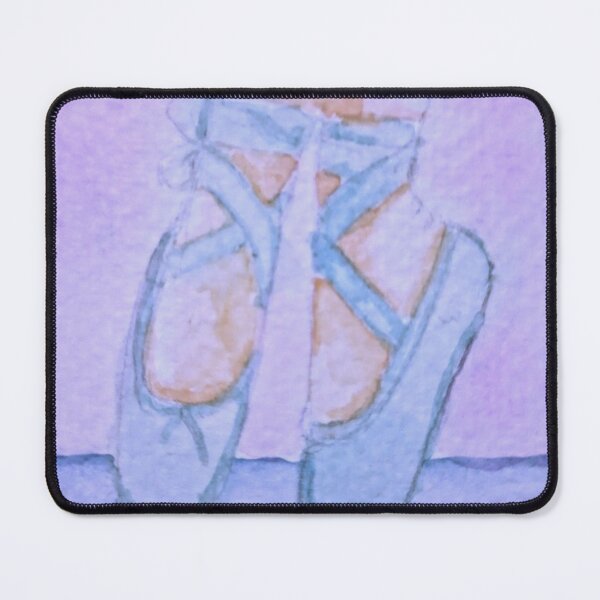 Item preview, Ballet slippers in soft colors in watercolor designed and sold by SanMould.