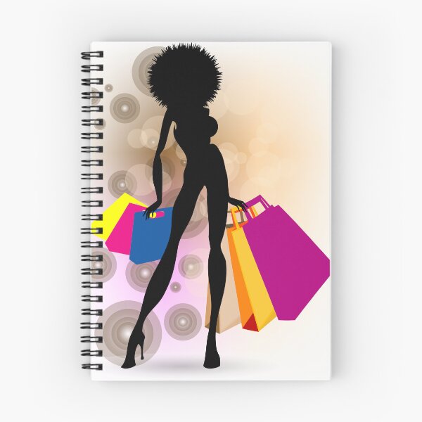 Item preview, Fashion Girl on Crazy Shopping  designed and sold by Amirsaat.