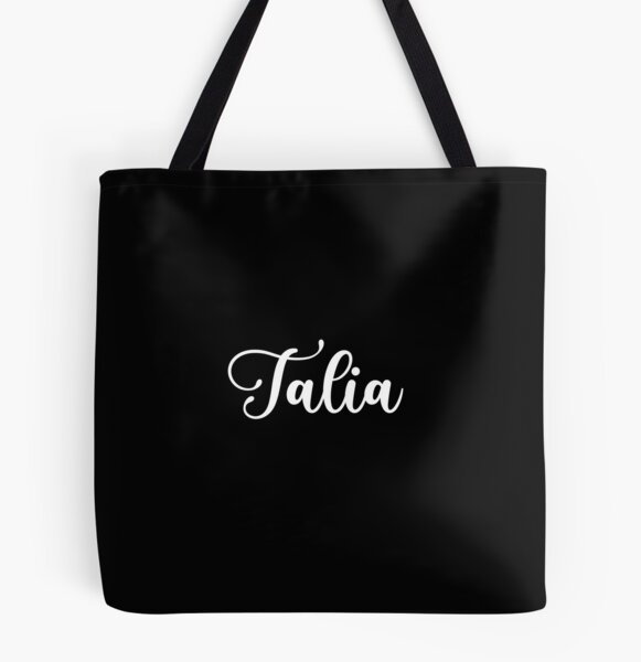 Talia Small Cotton Canvas Tote Bag