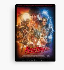 Kung Fury Canvas Print