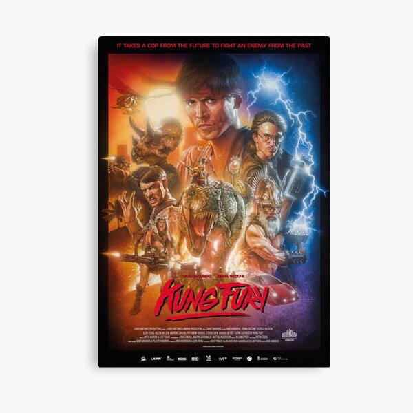 Kung Fury Canvas Print