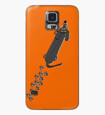 Walked on by a Dachshund Case/Skin for Samsung Galaxy