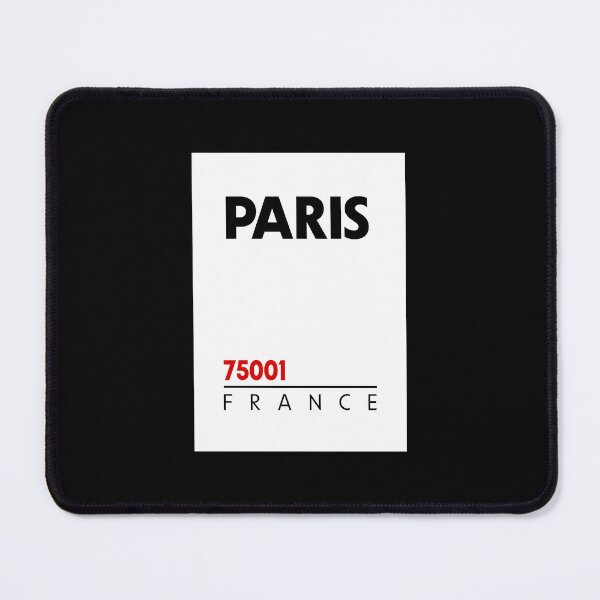 Item preview, Paris 75001 Postal Code designed and sold by Rajadrone.