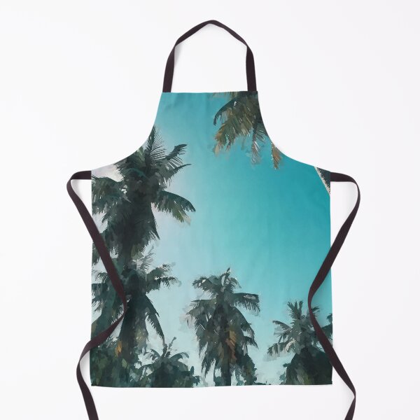 Item preview, Blue Sky Through Tropical Palm Trees - Watercolour Style designed and sold by WWWC2288.