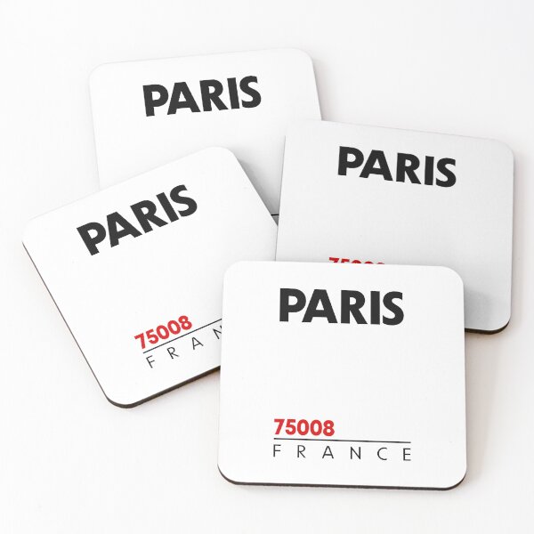 Item preview, Paris 75008 Postal Code designed and sold by Rajadrone.