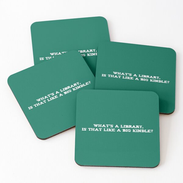 Item preview, What_s a library, is that like a big Kindle    designed and sold by JuliaReynod.