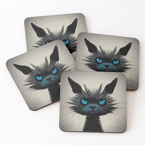 Item preview, dr Seuss inspired evil cat design designed and sold by ThePurpleMelon.
