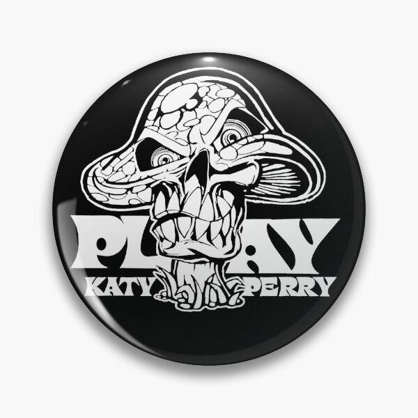 Item preview, KATY PERRY PLAY MUSHROOM (white) designed and sold by Gaytsunamiart.