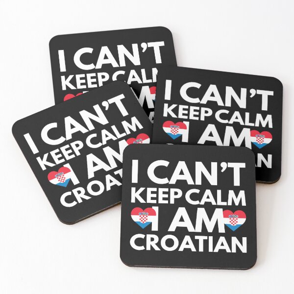 Item preview, I Cant Keep Calm, I am Croatian from Croatia designed and sold by HelloFromAja.