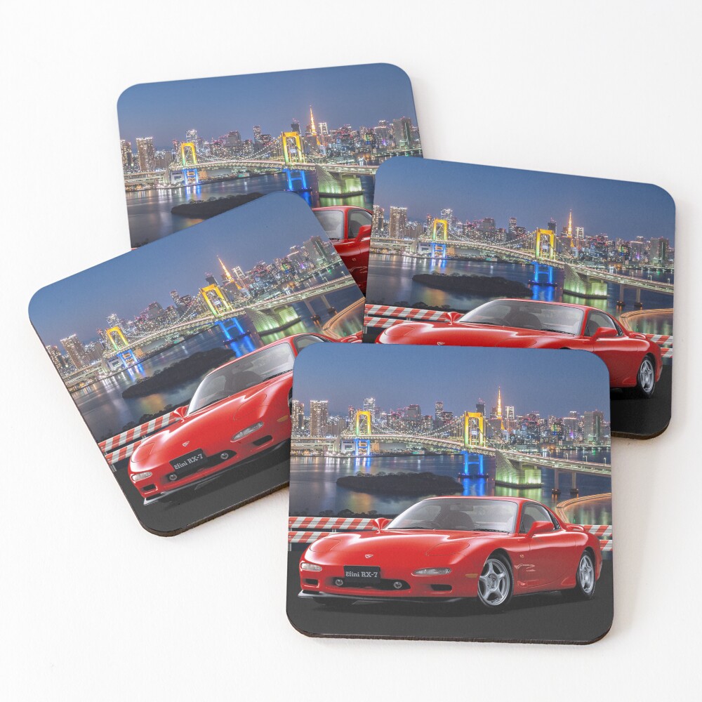 Item preview, Coasters (Set of 4) designed and sold by MOTOSHIFT.