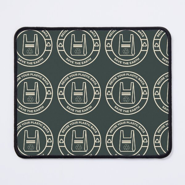 Item preview, reuse plastic, save earth designed and sold by Pratyush1111.
