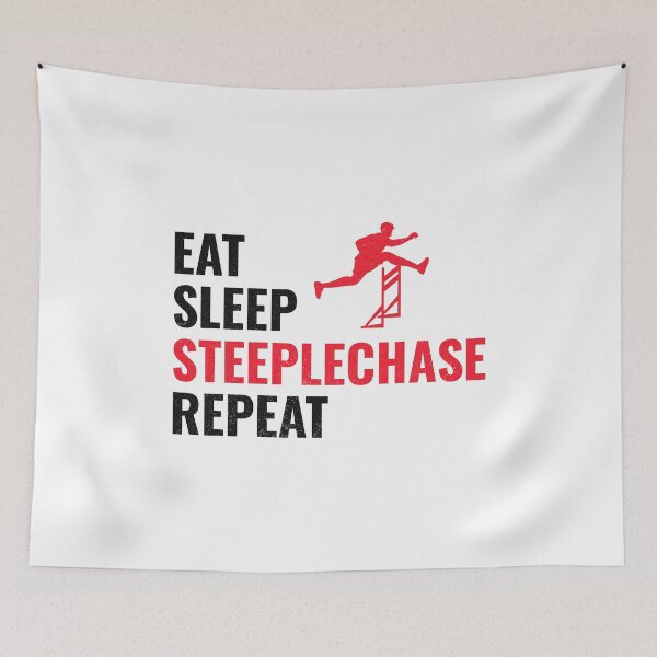 Item preview, Steeplechase Race Steeplechaser Track and Field designed and sold by CuteDesigns1.