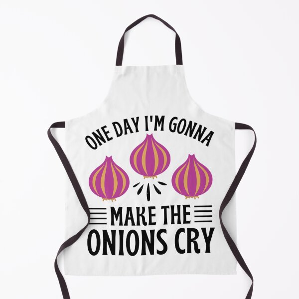 Item preview, One Day I'm Gonna Make The Onions Cry - Funny Onion Jokes designed and sold by chetan786.