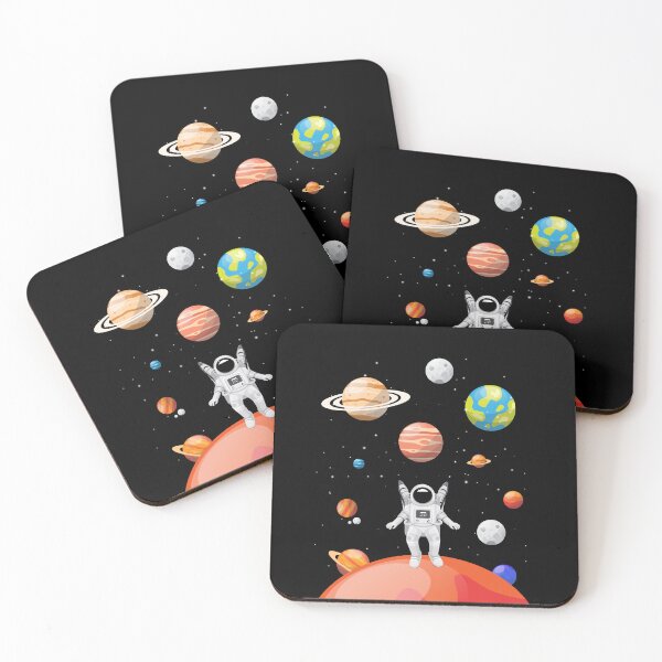 Artikelvorschau, Astronaut und Planeten entworfen und verkauft von MSLstore.