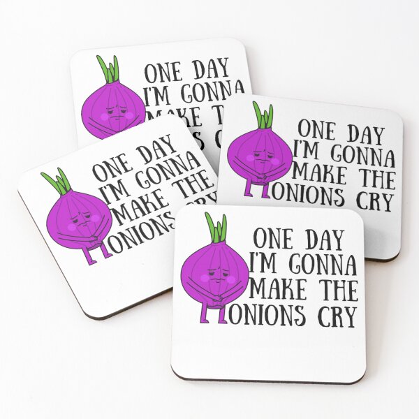 Item preview, One Day I'm Gonna Make The Onions Cry - Funny Onion Jokes designed and sold by chetan786.
